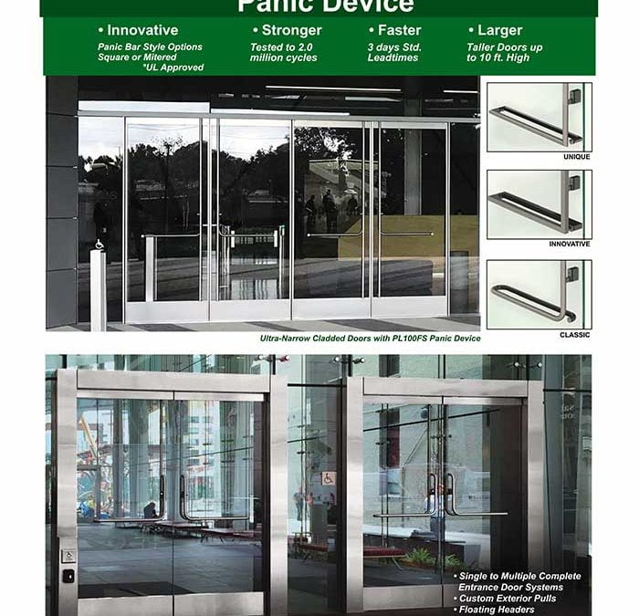 Complete Glass Panic Door Devices Systems And Hardware Prl Panic Devices Are All You Need For Captivating Emergency Exit Doors