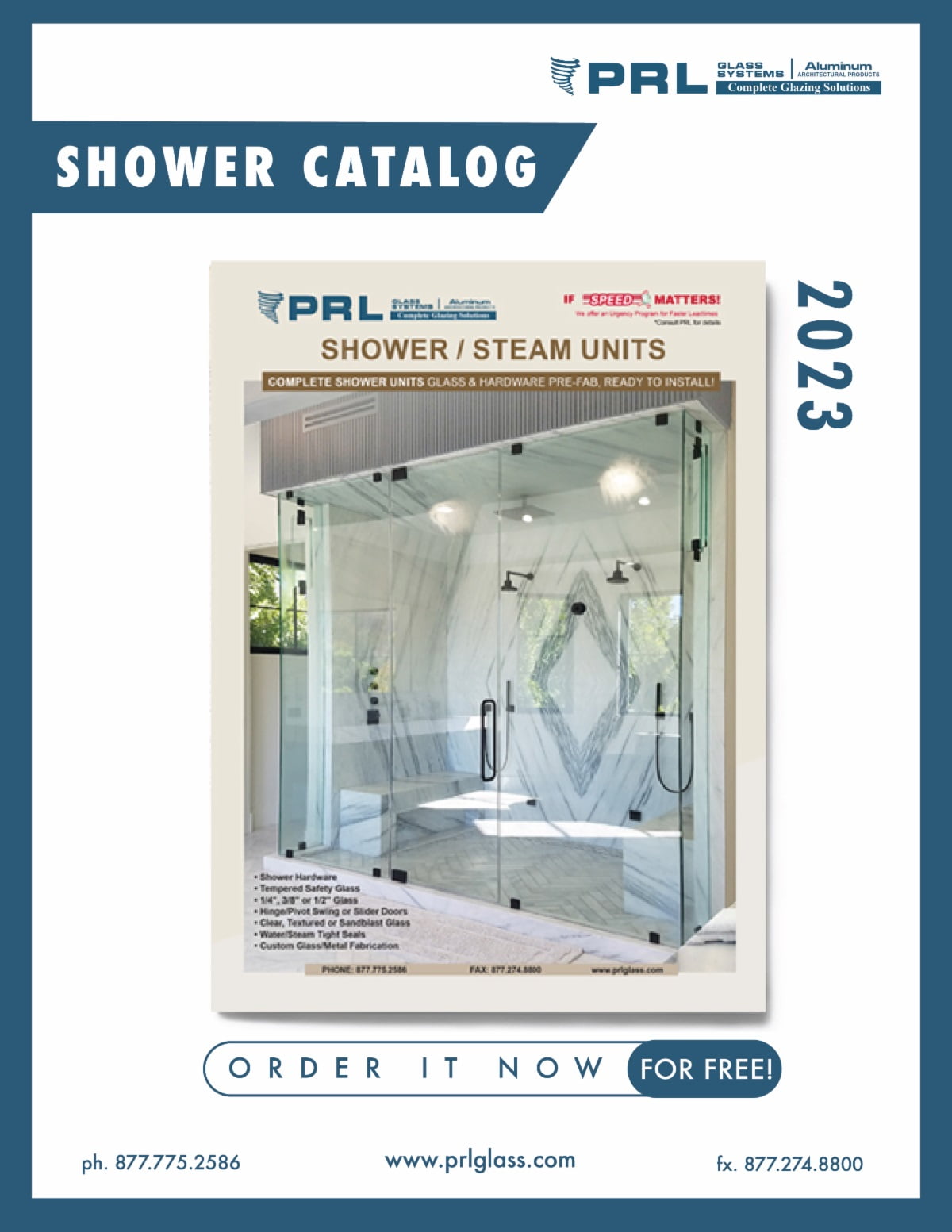PRL’s 2023 Shower Catalog