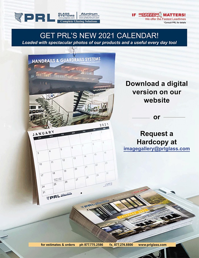 PRL’s New 2021 Calendar. Get Yours Now & Help Your Business!