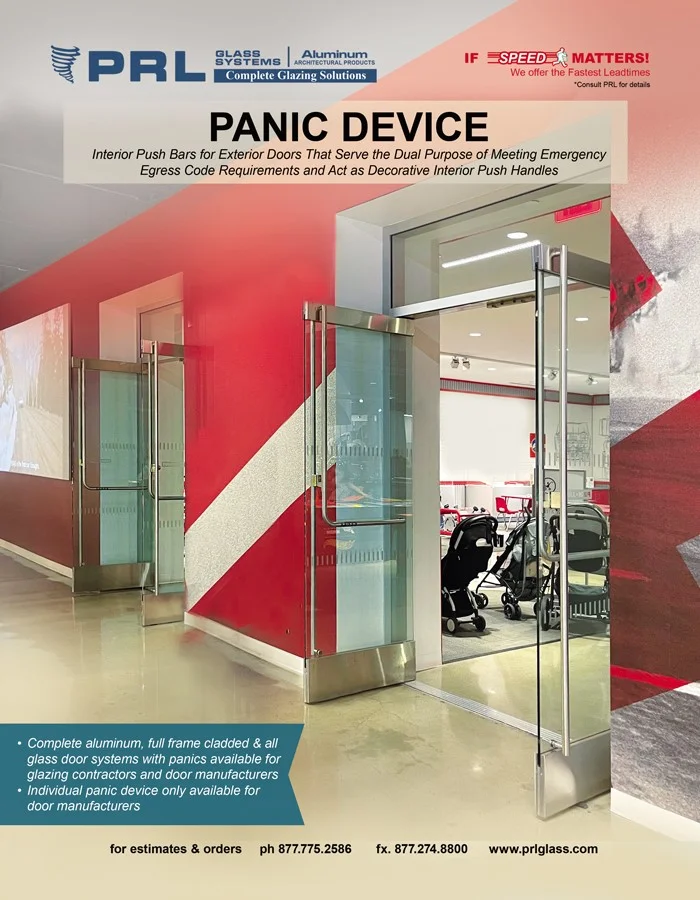 Shop PRL’s Panic Door Devices. Complete Entrance Systems You Can’t Bid Without Them!