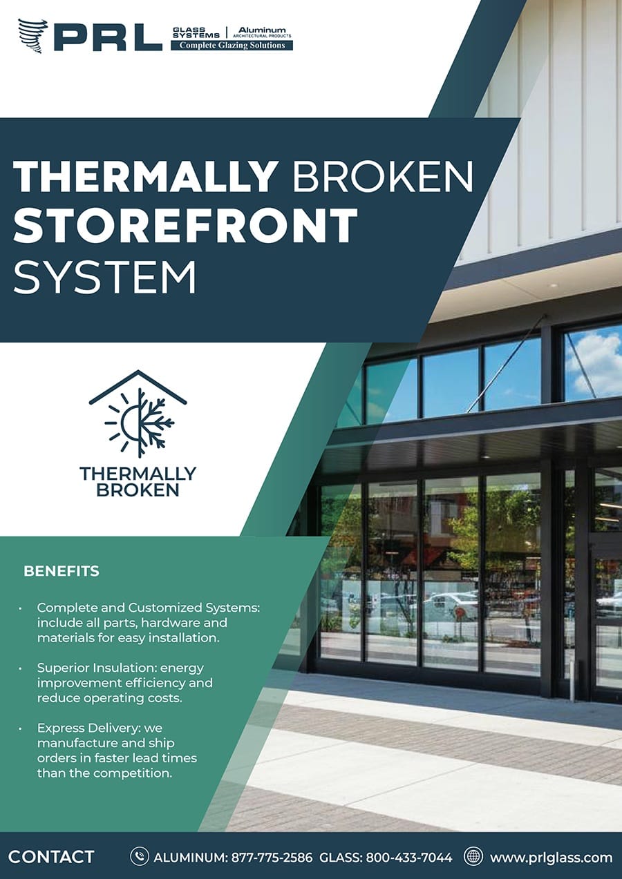 Elevate Your Space with PRL’s Storefront Systems!