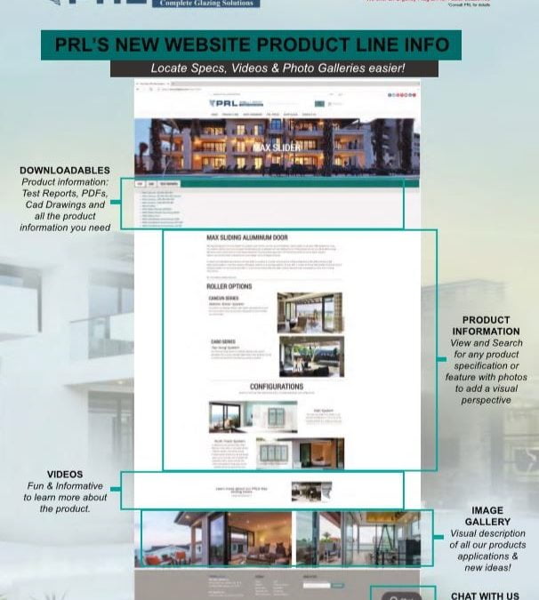 Product Line Info on PRL’s New Website. Locate Our Specs, Videos & Galleries!