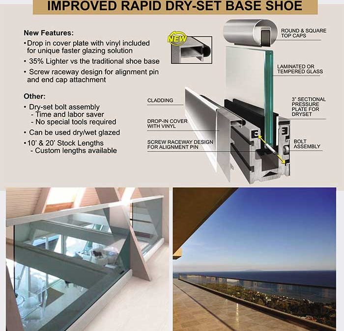 Rapid Dry Set Base Shoe the perfect solution for your next Handrail/Guardrail projects