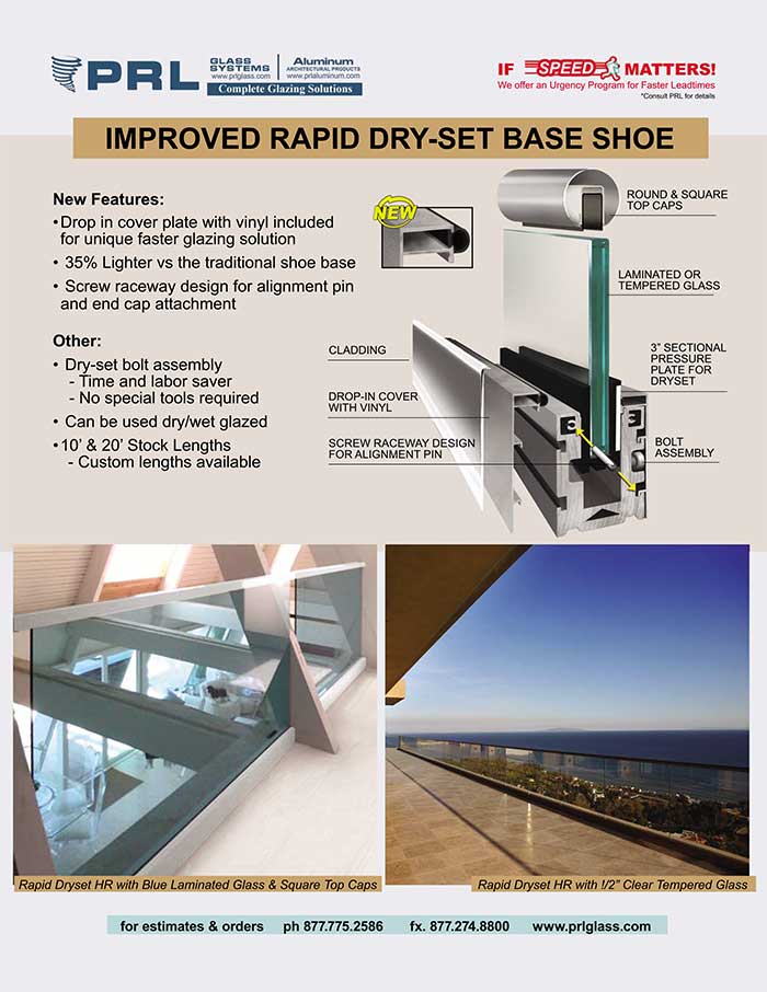 Rapid Dry Set Base Shoe the perfect solution for your next Handrail/Guardrail projects