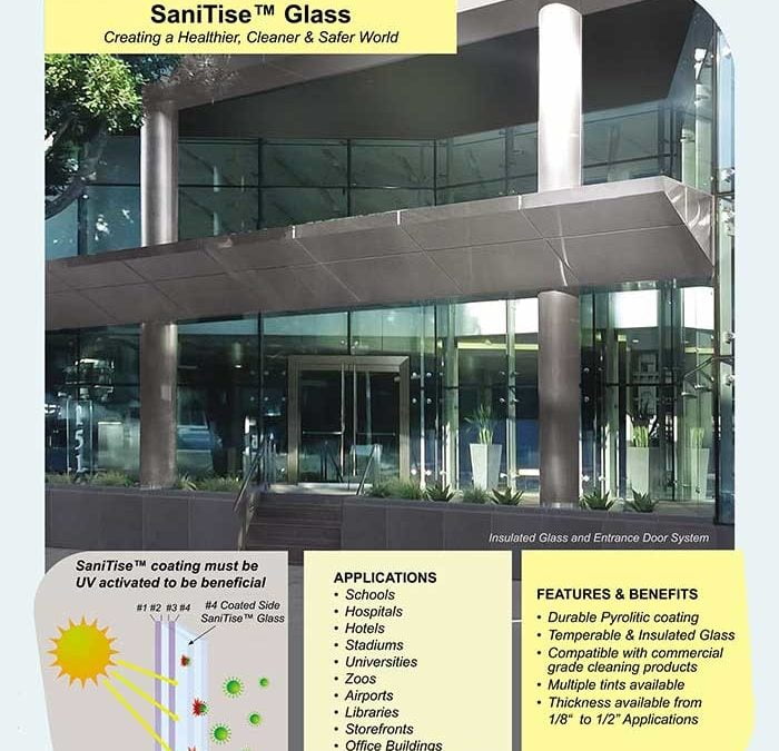 PRL is Proud to Announce A New Glass Line! SaniTise™ Glass