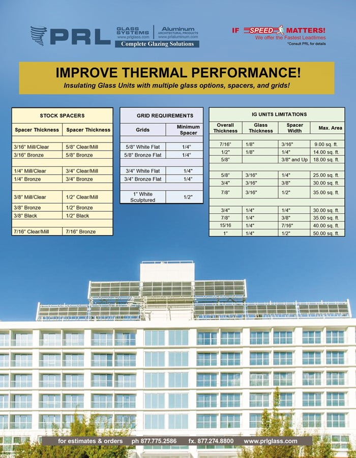 Shop Insulated Glass at PRL. 5 Reasons You Need Our IG Units