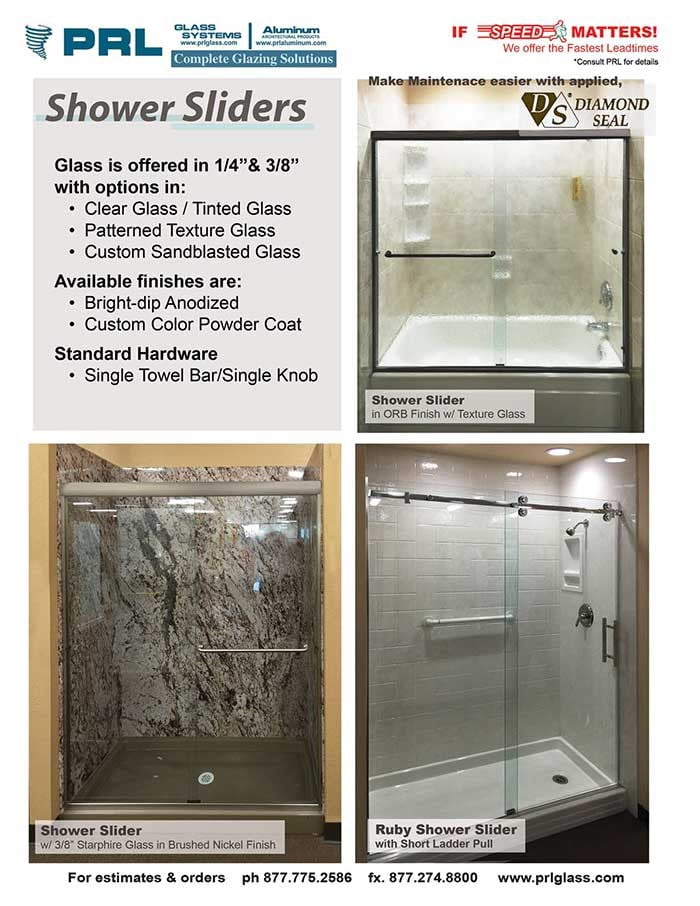 Ruby Sliding Shower Door System