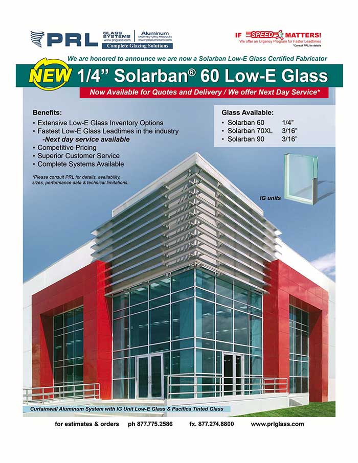 New Solarban Low E Glass Now Available!