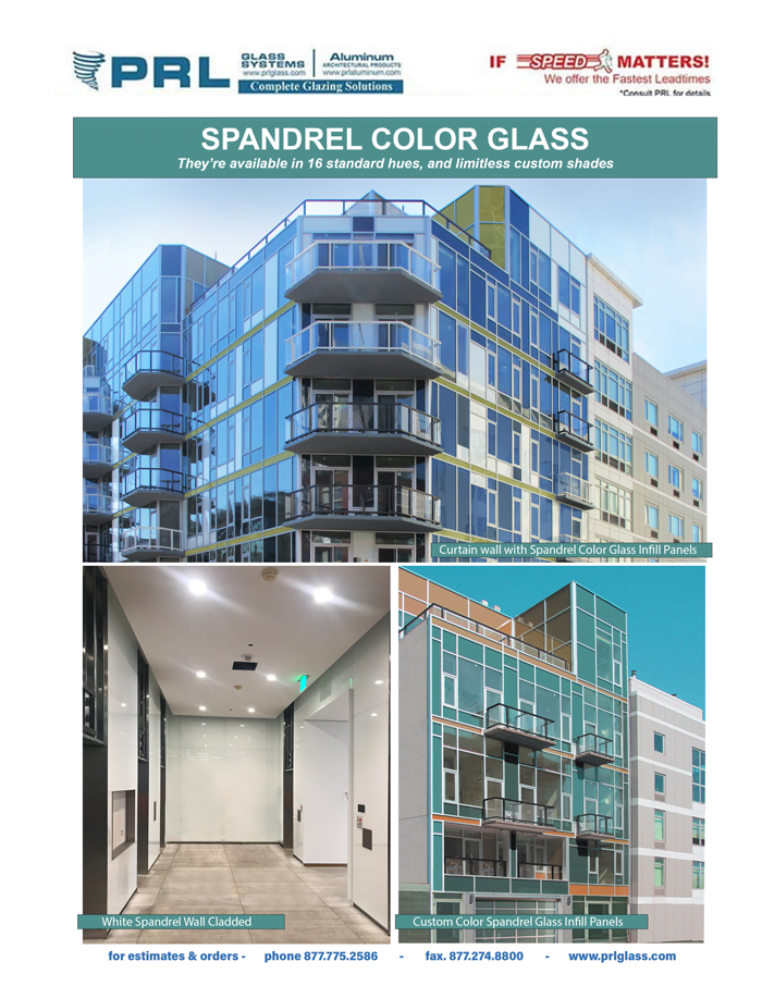 Spandrel Color Glass