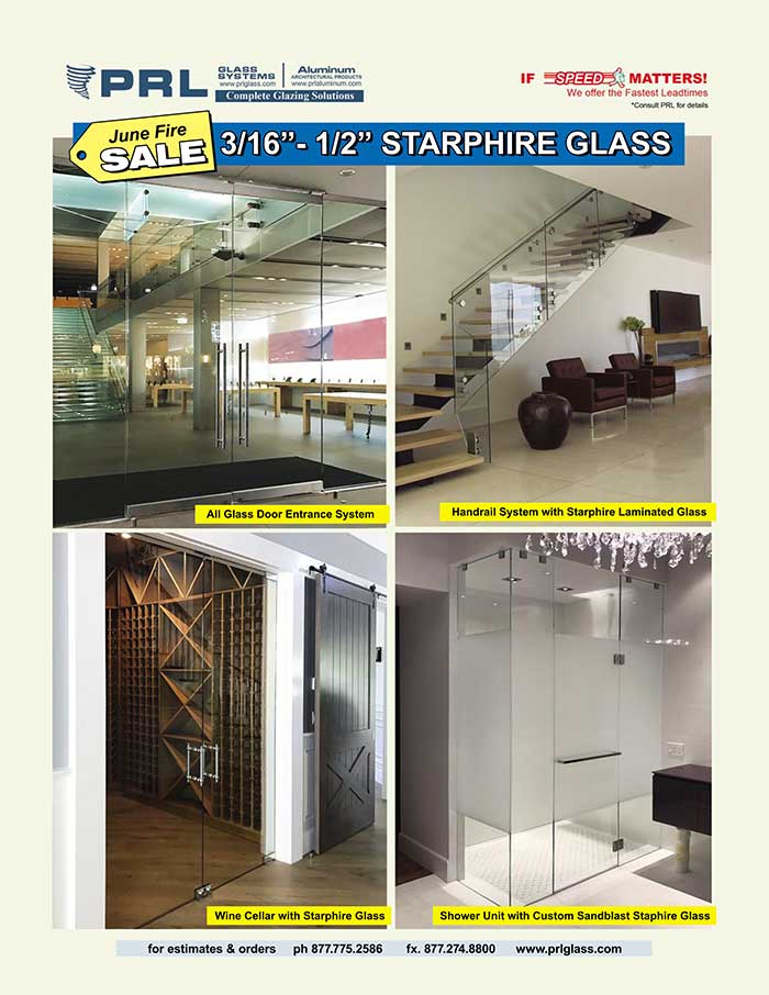 June Fire Sale Dazzling Starphire® Glass!!!