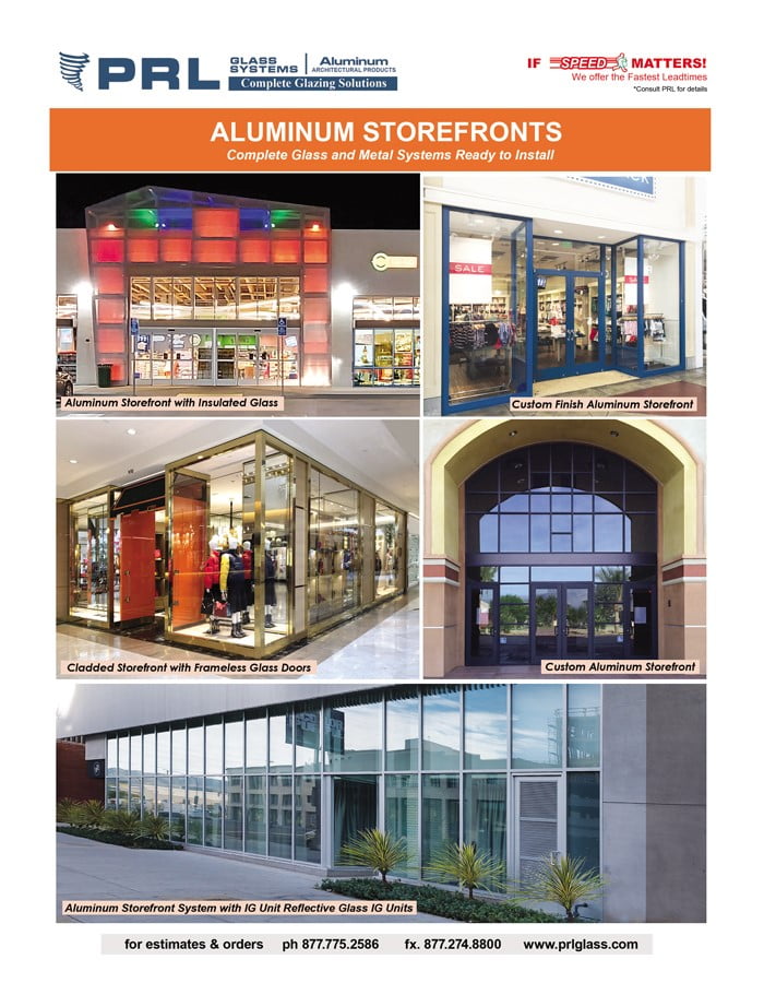 Find the Perfect Storefront to Complement Your Exterior Entrance at PRL!
