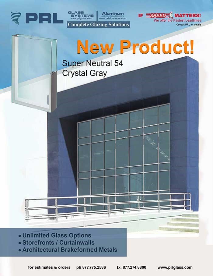 PRL adds Super Neutral 54 crystal gray to its variety of glass and metal products!