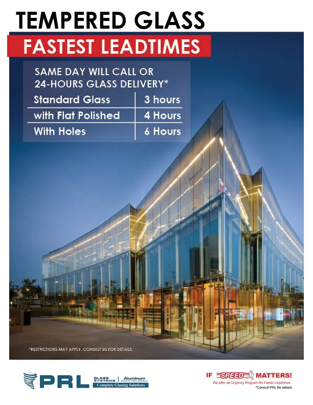 Tempered Glass with the FASTEST LEAD-TIMES
