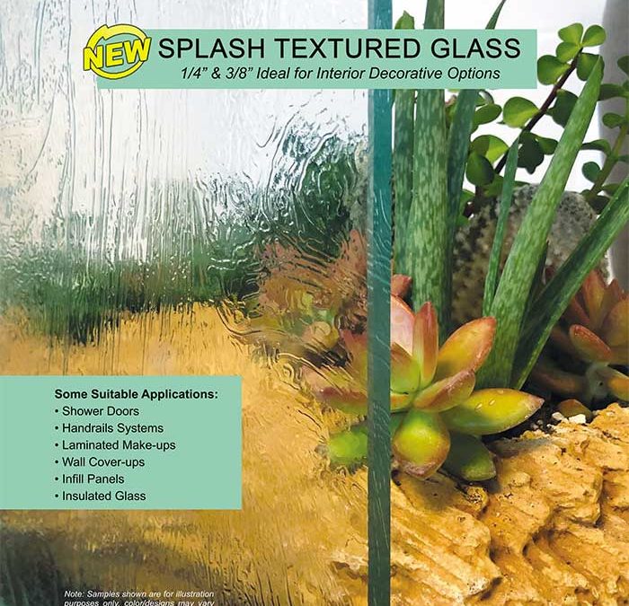 New Textured Splash Glass Design at PRL! Get Our Beautiful Splash Design Today!