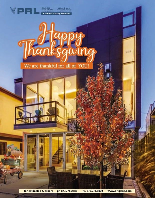 Thanksgiving Greetings & Gratitude from PRL To You