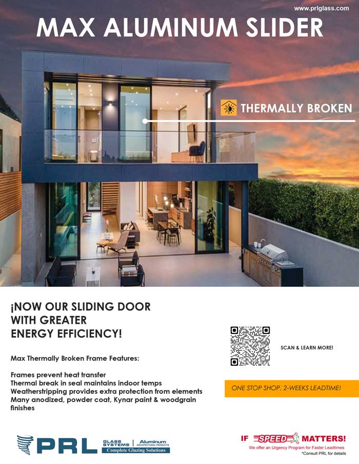 Thermally Broken Max Sliding Doors. Now Boasting Even Greater Energy Efficiency!