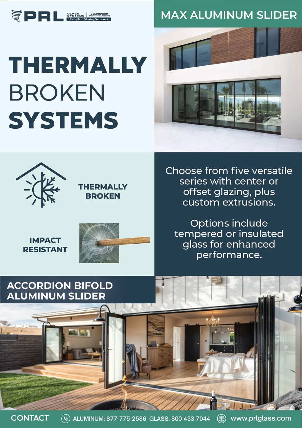 Thermally Broken Systems