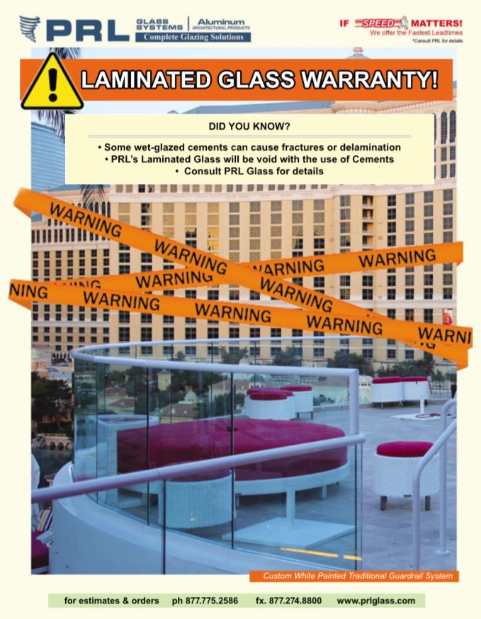 Did you know some wet-glazed cements can cause fractures or delamination?
