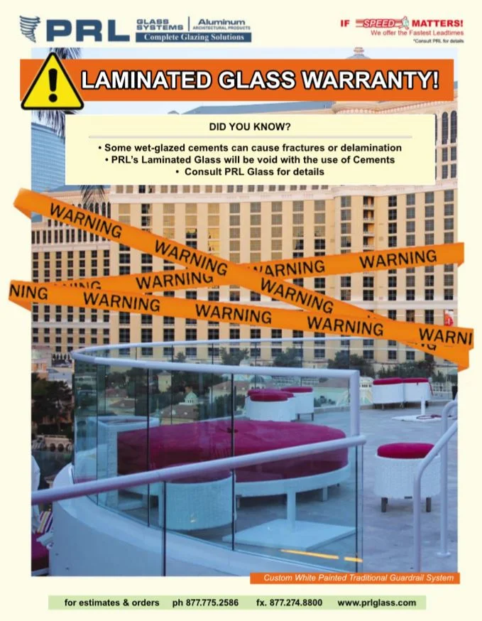 Did you know some wet-glazed cements can cause fractures or delamination?