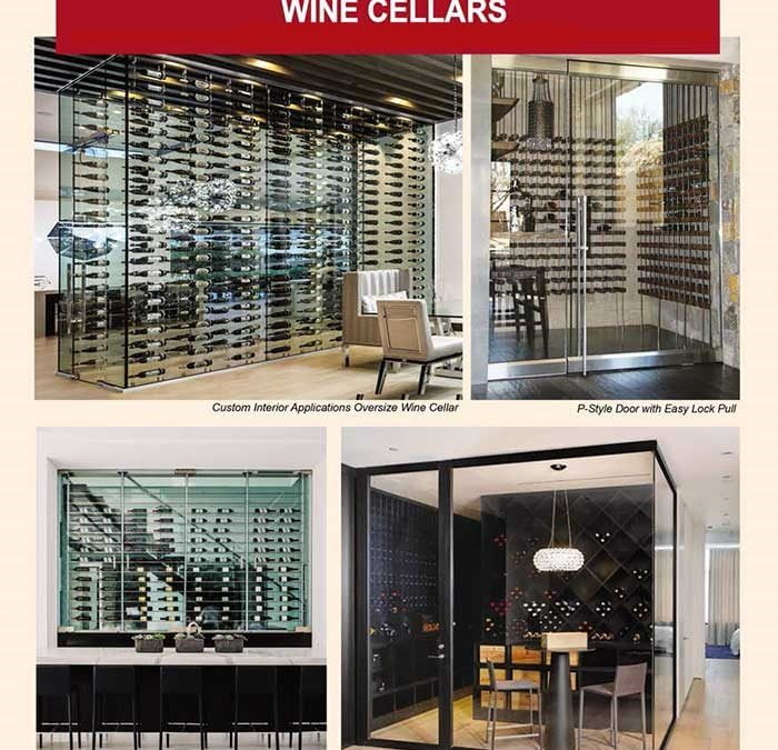 PRL’s Custom All-Glass Wine Cellars! Experience the Possibilities with Us!